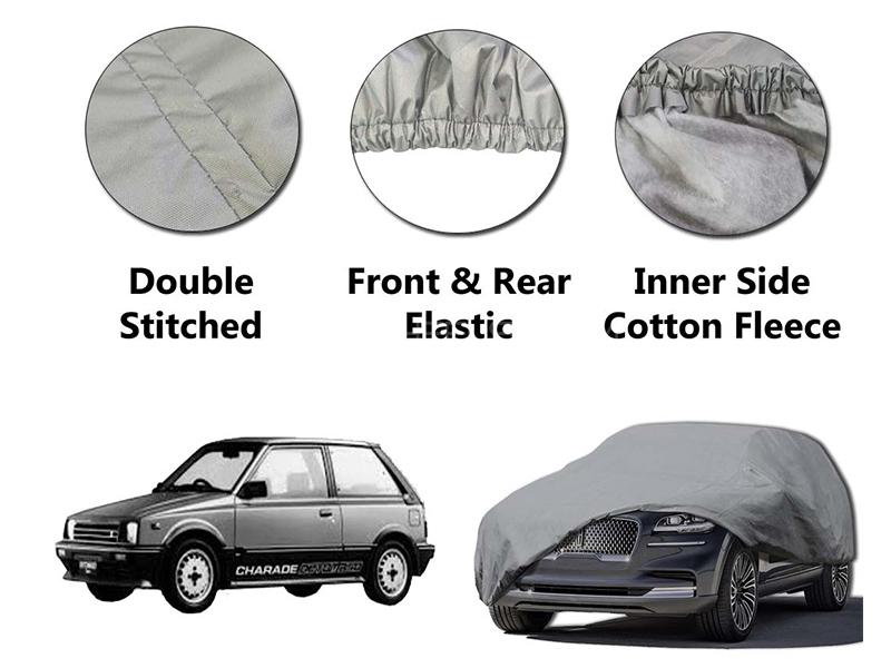 Daihatsu Charade 1984-1986 PVC Cotton Double Stitched Car Top Cover  Image-1