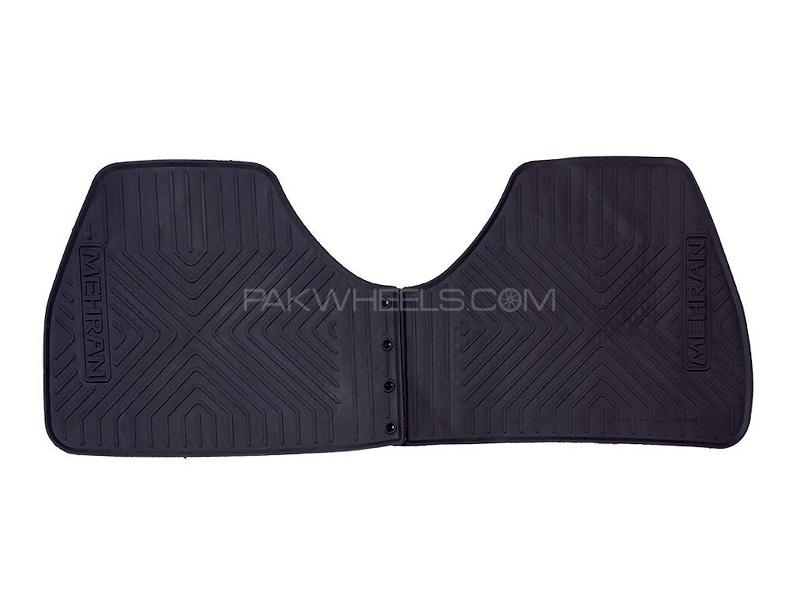 Diamond Latex Premium Black Suzuki Mehran Floor Mats| Plastic | Water Proof | Rubber Mats (P72) Diamond Latex Premium Black Suzuki Mehran Floor Mats| Plastic | Water Proof | Rubber Mats (P72) Image-4