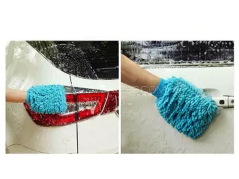 Microfiber Car Cleaning Glove - Purple | Anti-Scratch Microfiber Car Cleaning Glove - Purple | Anti-Scratch Image-2