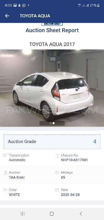 Toyota Aqua 2018 for Sale in Multan Image-1
