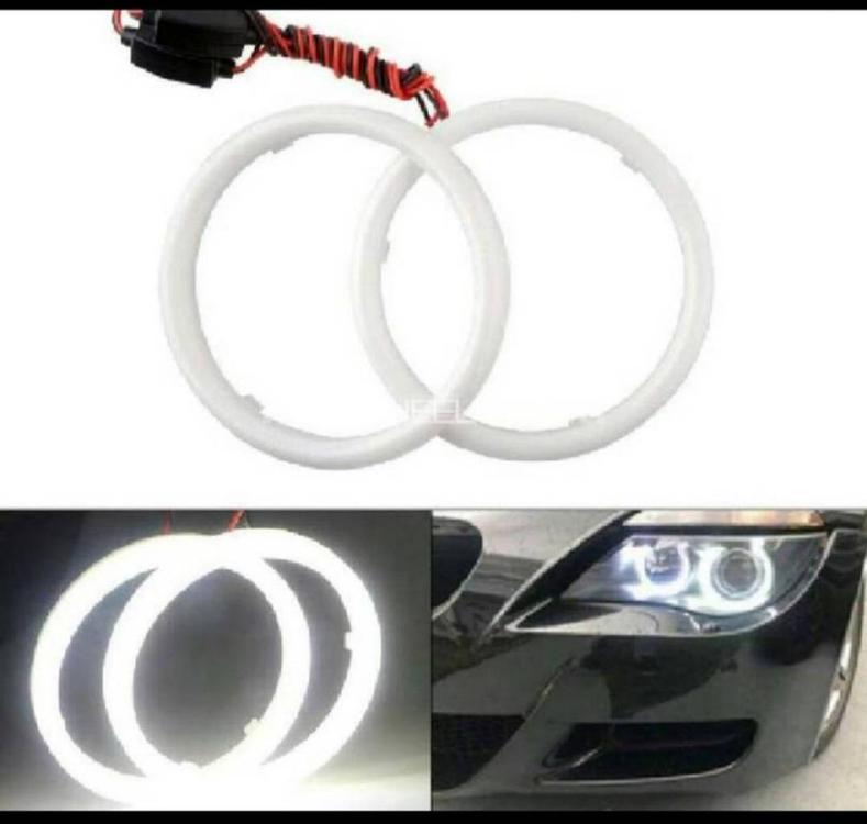 LED Headlight Ring-with Indicator function-Universal-Pair2pc Image-1