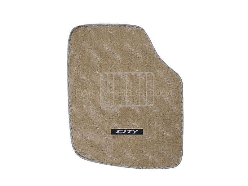 Honda City 2009-2020 Carpet Premium Series Beige Car Floor Mats (P102) Honda City 2009-2020 Carpet Premium Series Beige Car Floor Mats (P102) Image-2