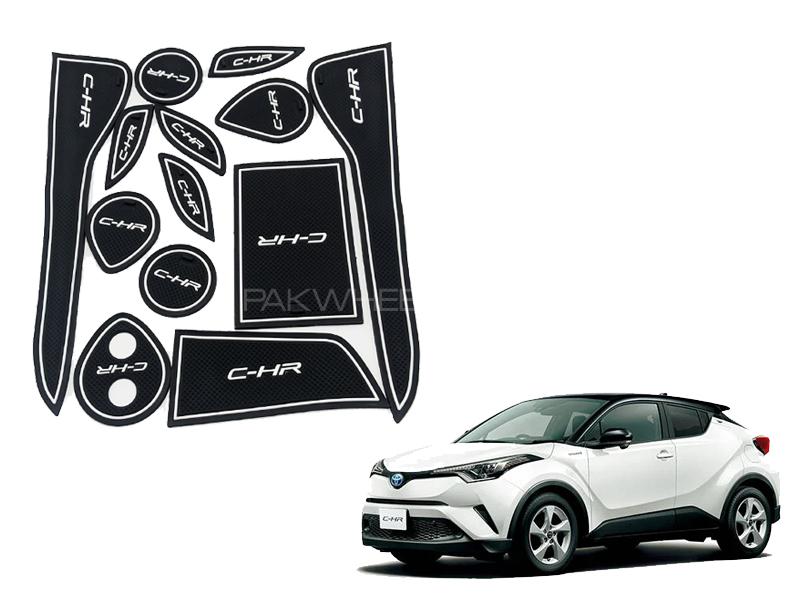 Toyota CHR Interior Non Slip Mats Set White for sale in لاہور Image-1
