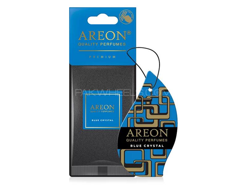 Areon Premium Hanging Card AirFreshener - Blue Crystal  Image-1
