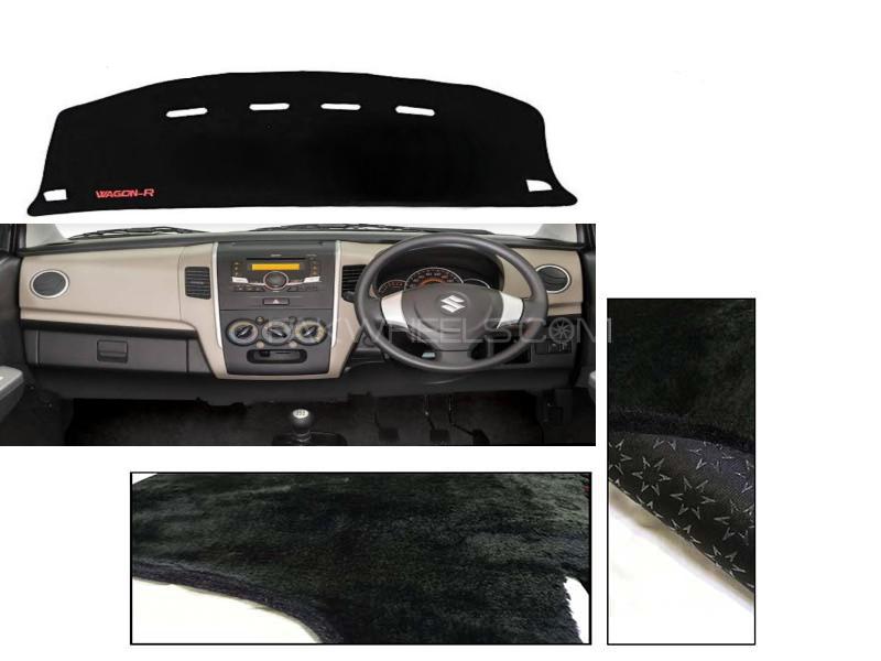 Velvet Dashboard Carpet For Suzuki Wagon R 2014-2023 | Dashboard Cover  Image-1
