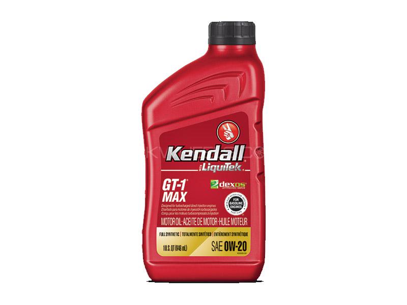 Kendall Gt-1 0w20 Max Motor Oil Premium Full-Synthetic Passenger Car Engine Oil 946ml Image-1