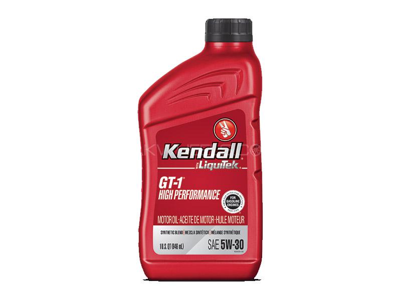 Kendall High Performance 5w30 Premium Synthetic Blend Passenger Car Engine Oil 1L Image-1