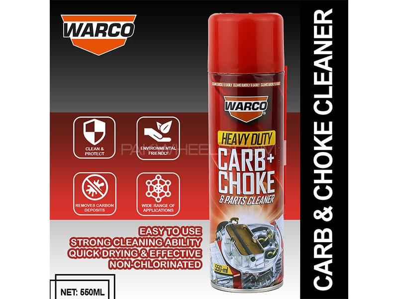 Warco Carburetor And Choke Cleaner - 550ml Image-1