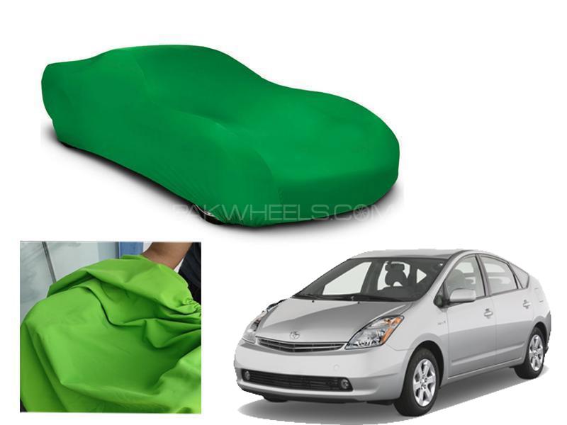 Toyota Prius 2009-2015 Microfiber Coated Anti Scratch And Anti Swirls Water Resistant Top Cover Image-1