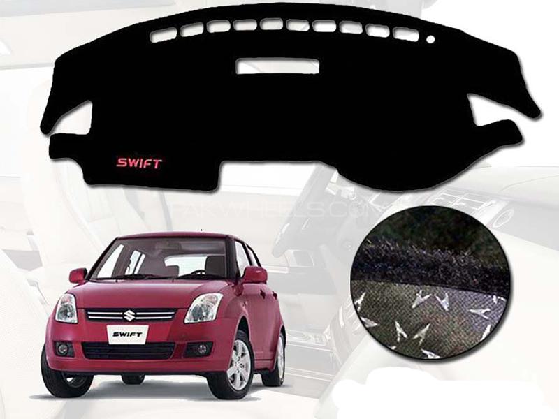 Suzuki Swift 2010-2020 Non Slip Dashboard Cover | 2 Layered | AntiScratch | Washable Image-1