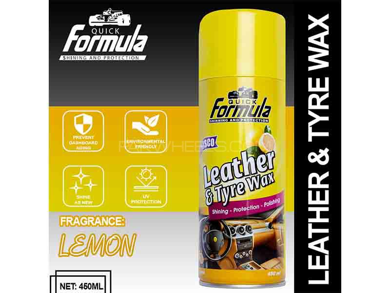 Formula Hisco Leather & Tyre Wax 450ml - Lemon  Image-1