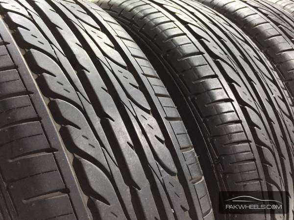 4tyres set 155/70R13 Dunlop japani tyres JUST LIKE brand new Image-1