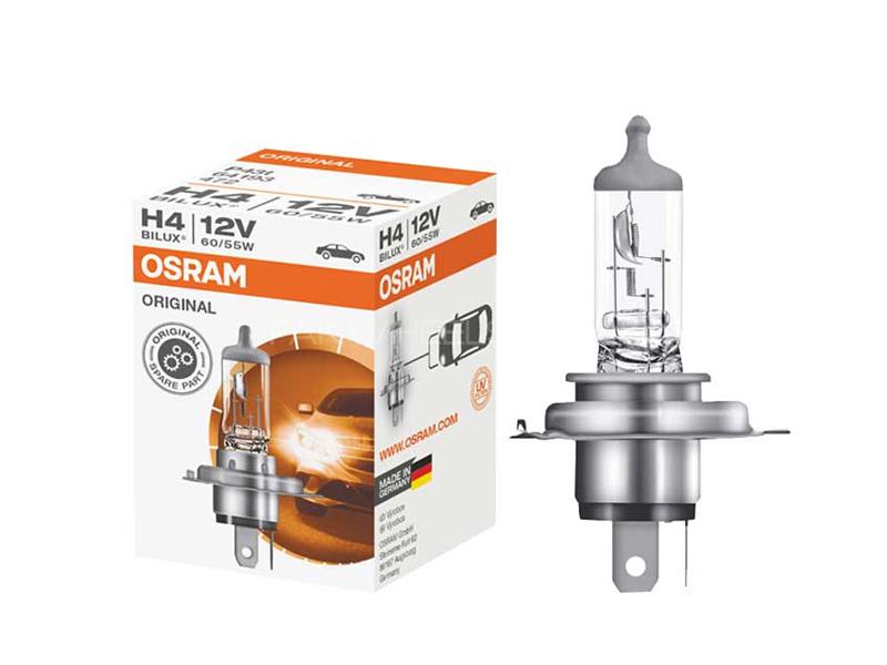 Osram H4 Car Headlight Standard Genuine Hi Low Bulb 1pc 60/55w Image-1