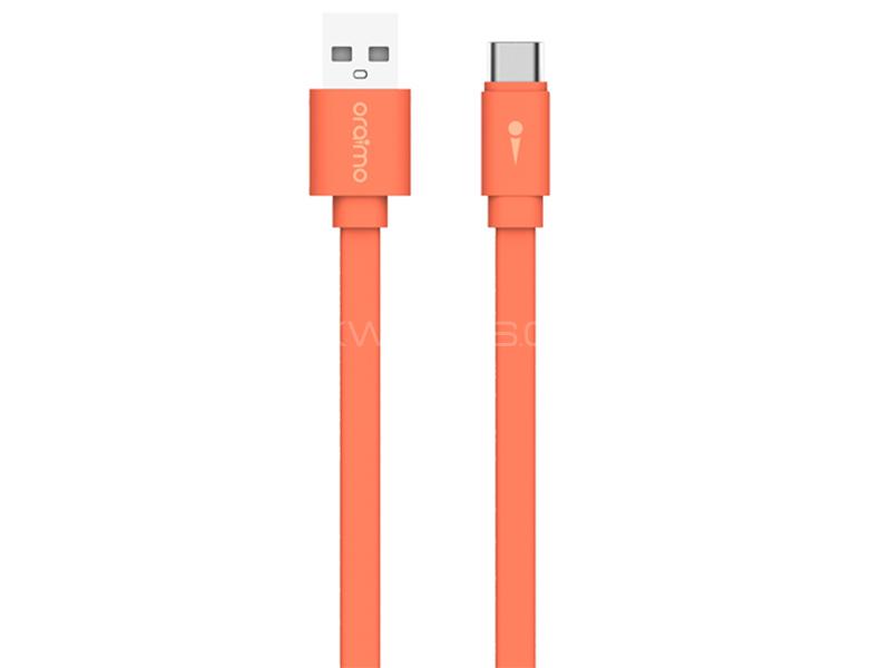 Oraimo Candy Type C Fast Charging Cable - Orange - OCS-C22P Image-1