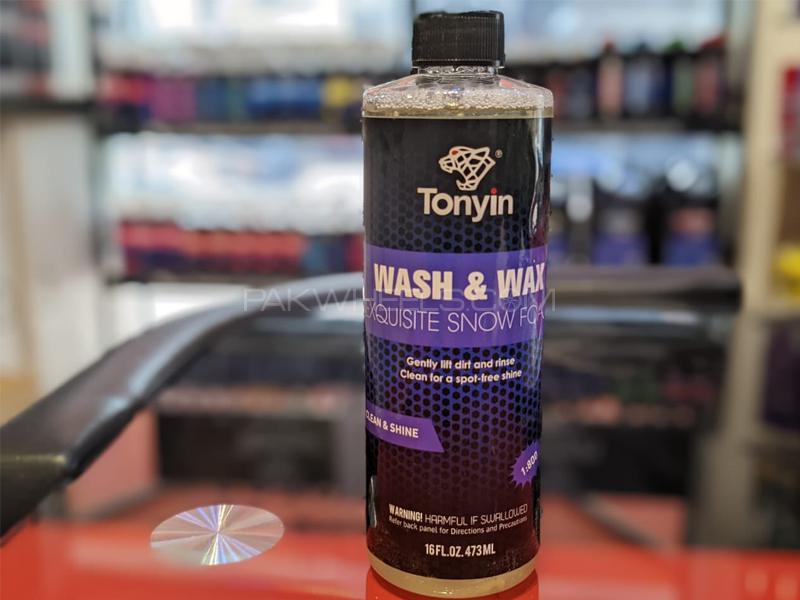 Tonyin Car Care Exquisite Wash And Wax Foaming Shampoo 473ml
