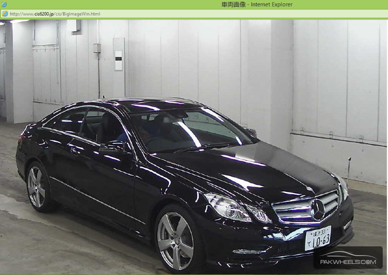 Mercedes Benz E Class Coupe 2013 for Sale in Islamabad Image-1