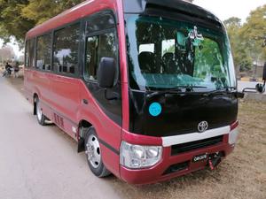 Toyota Coaster 26 Seater F/L 2017 for Sale in Peshawar
