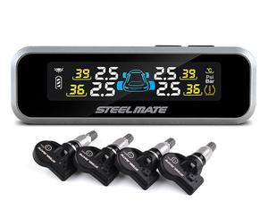 STEEL MATE LED Solar Power Tire Pressure Monitoring System STEEL MATE LED Solar Power Tire Pressure Monitoring System