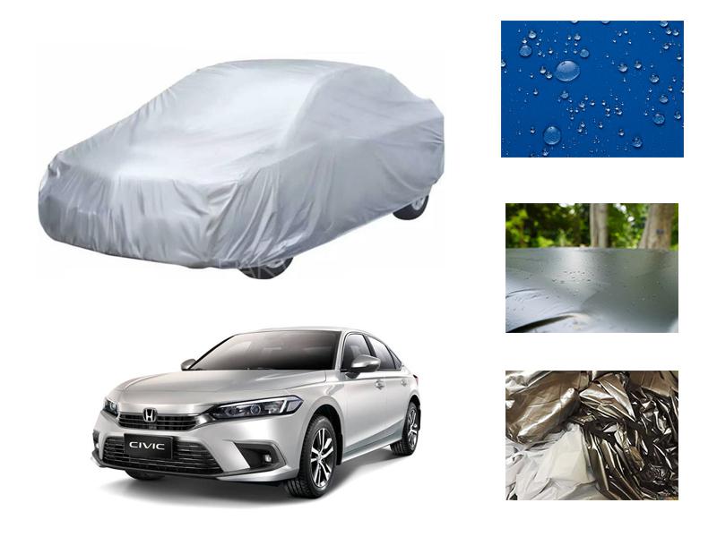 Honda Civic 2022 Parachute Rubber Coated Water Proof Ultra Soft Top Cover  Image-1