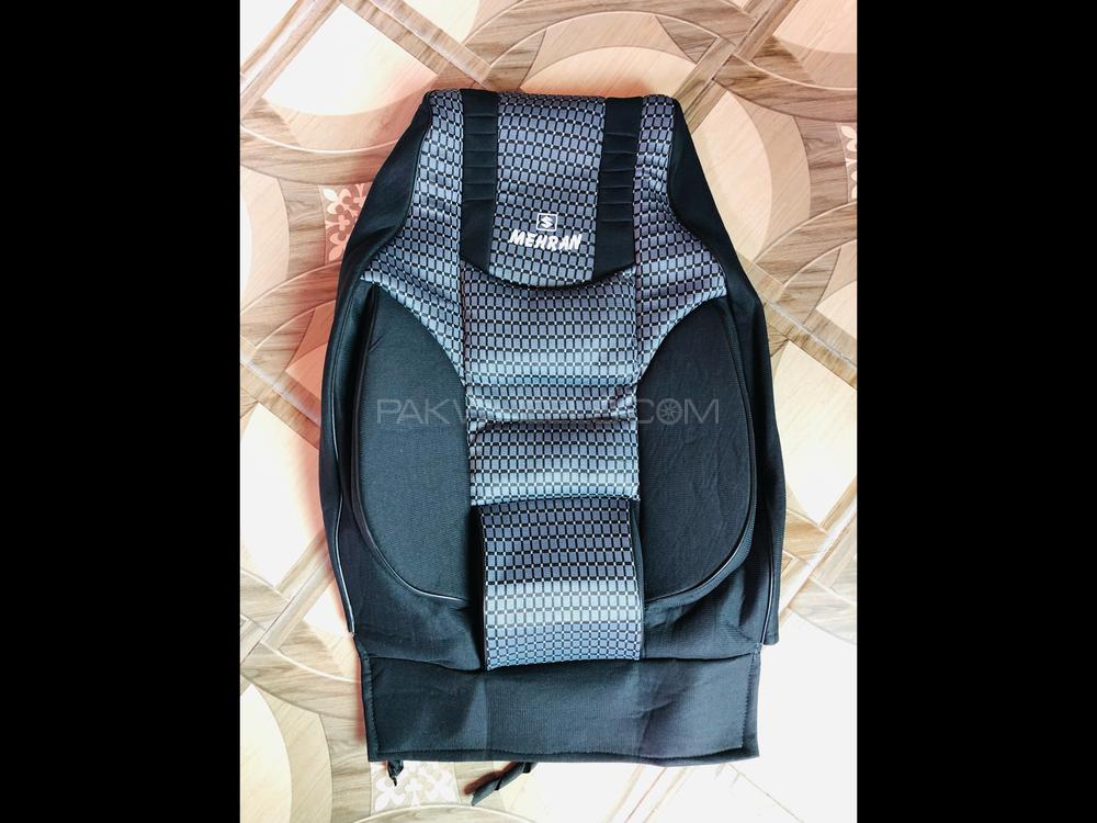 Mehran seat covers set available in Fabric  Image-1