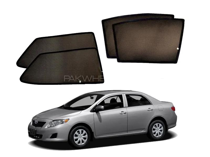 Toyota Corolla 2009-2014 Side Fix Side Shade Black UV Protection Heat Protection 