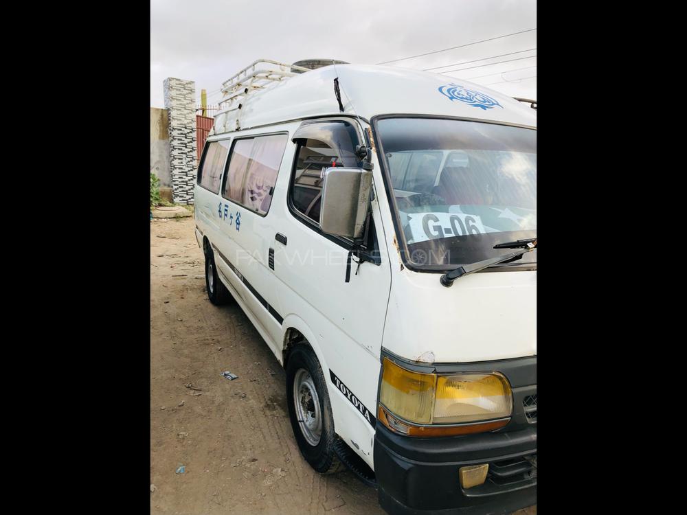 Toyota Hiace High Roof Commuter 1991 For Sale In Karachi 