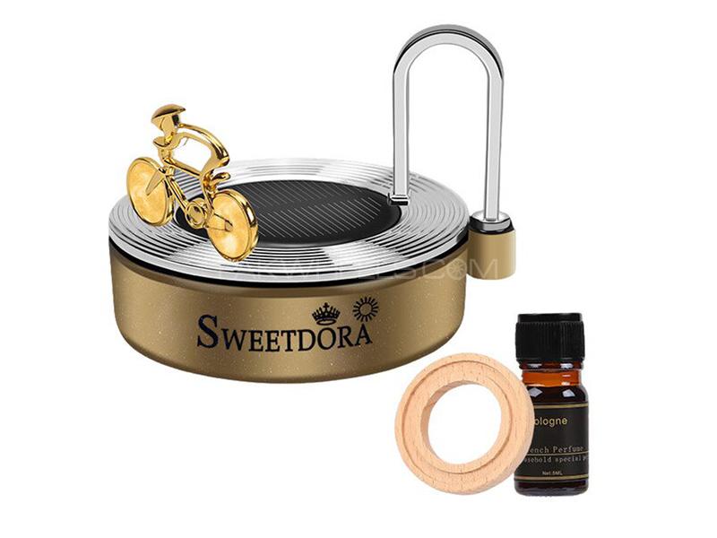 Cycle Solar Car Perfume - Golden Image-1