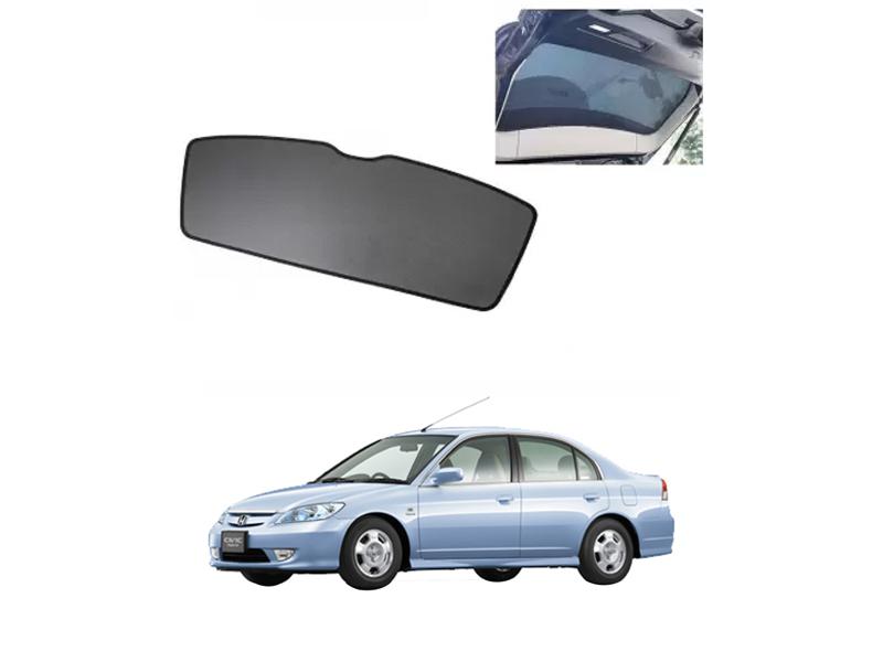 Honda Civic 2004-2006 Fix Back Shade Black UV Protection Heat Protection  Image-1