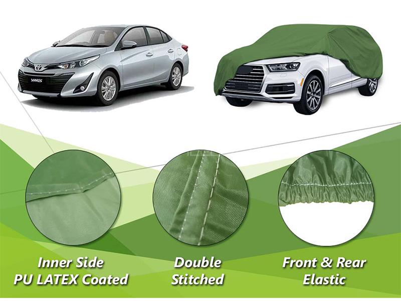Toyota Yaris 2020-2022 PU Latex Coated Top Cover | Anti-Scratch | Water Proof  Image-1