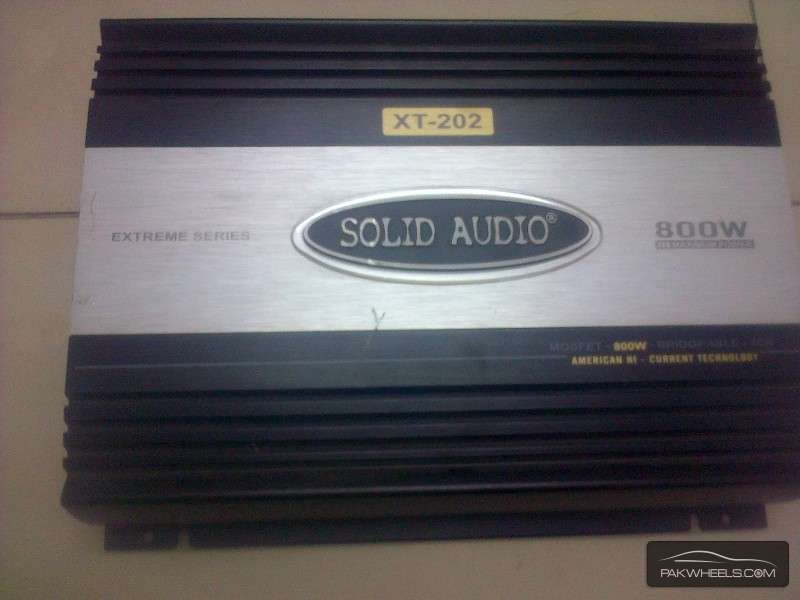 Solid Audio Amp For Sale Image-1