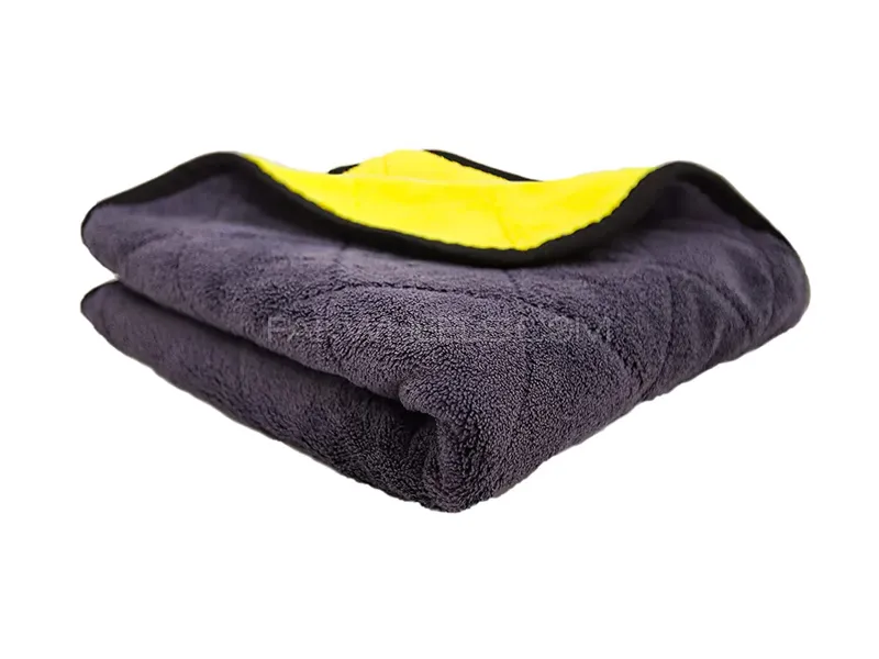 Car Anti Scratch Soft Microfiber Double Side Towel 40x60 Interior Towel Exterior Polish Towel Image-1