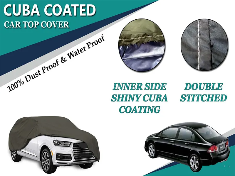 Honda Civic 2006-2012 Inner Cuba Coated Top Cover | Water Proof | Double Stitched  Image-1