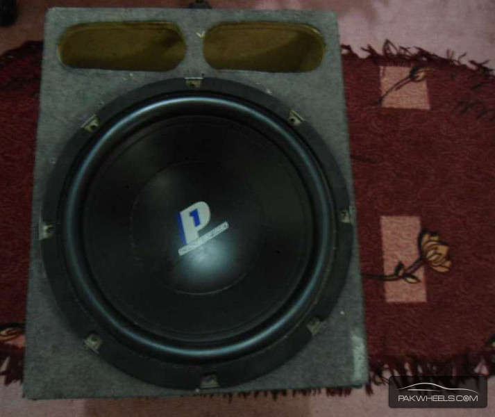 Woofer With Petti 2 Speakers Image-1