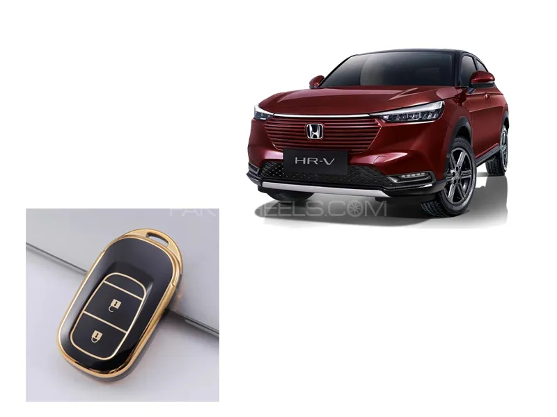 Honda HRV 2022 Smart Key Remote Black Gold Case