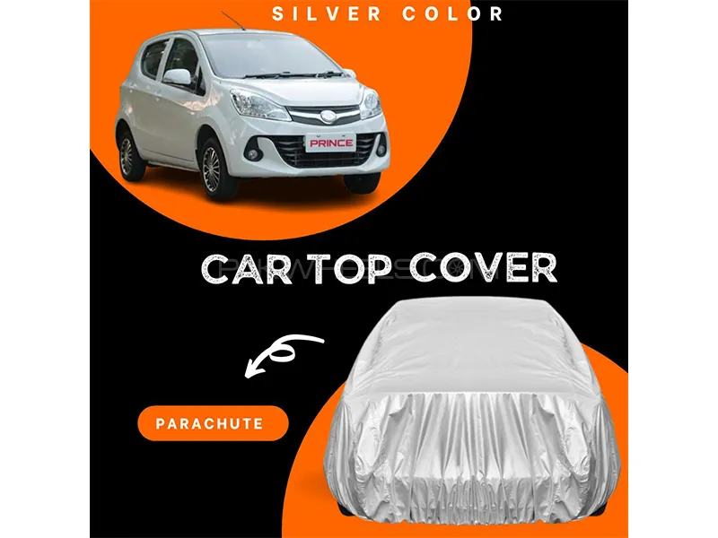 Prince Pearl 2020-2023 Parachute Silver Car Top Cover