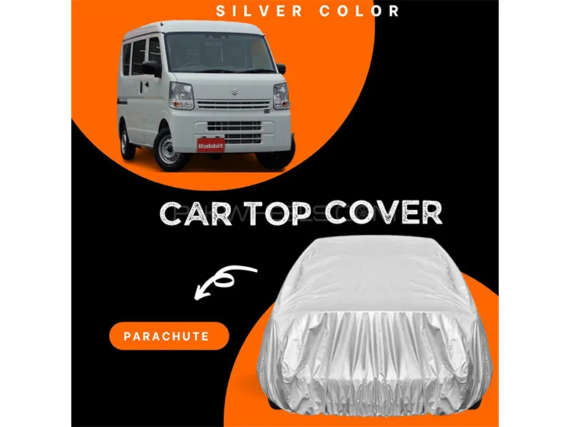 Suzuki Every 2005-2023 Parachute Silver Car Top Cover Image-1
