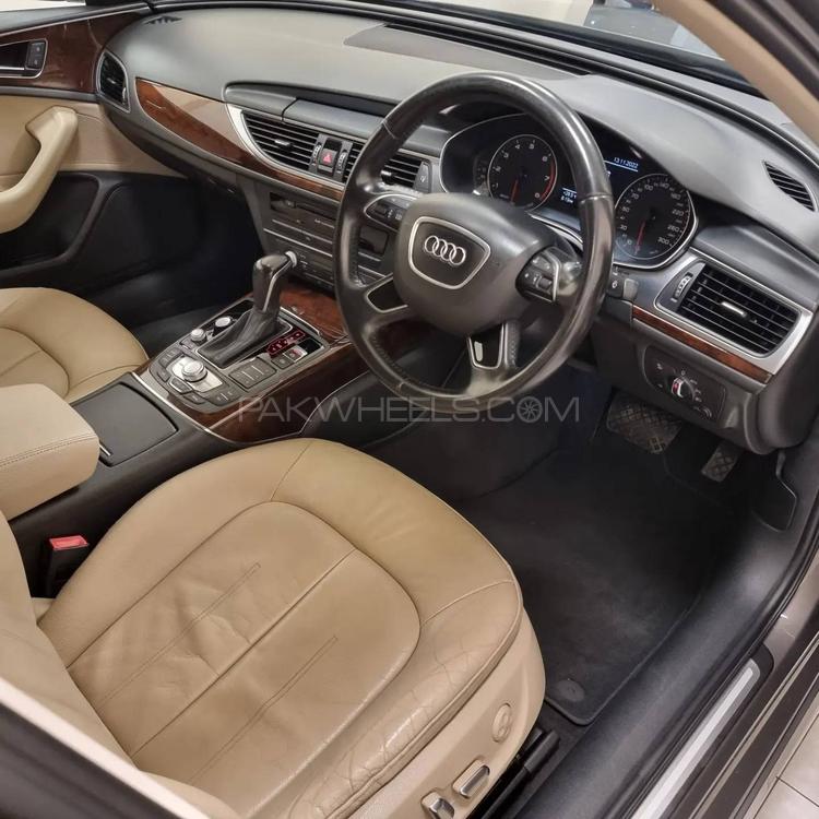Audi A6 35TFSI 1.8L
Model 2015
Registered 2015
Choice Number (777)
Dakota Grey
Beige Interior
46,000 Km
Spare Remote
100% Original
Sunroof 
Leather Electric Seats

Location: 

Prime Motors
Allama Iqbal Road, 
Block 2, P..E.C.H.S,
Karachi