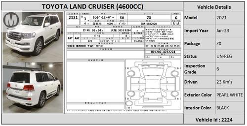 Used Toyota Land Cruiser ZX 2021