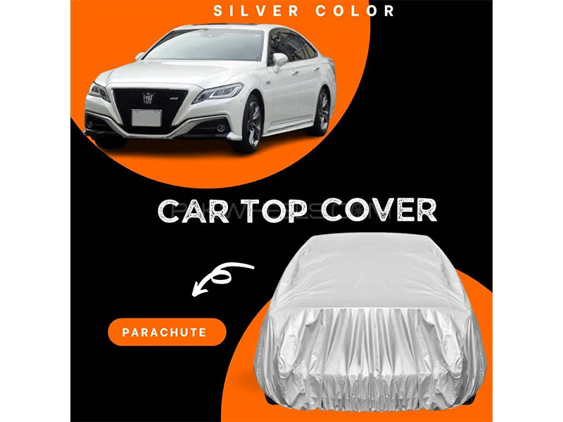 Toyota Crown 2018-2023 Parachute Silver Car Top Cover Image-1
