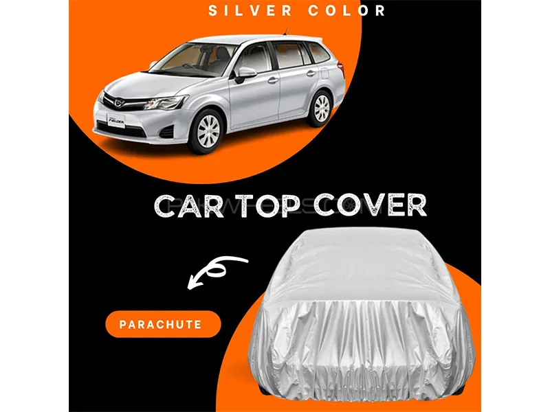 Toyota Fielder 2006-2019 Parachute Silver Car Top Cover