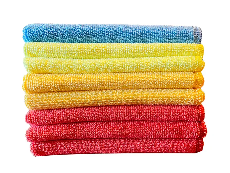 Microfiber Pack Of 8 Cleaning Towel 400GSM 32x32  Image-1