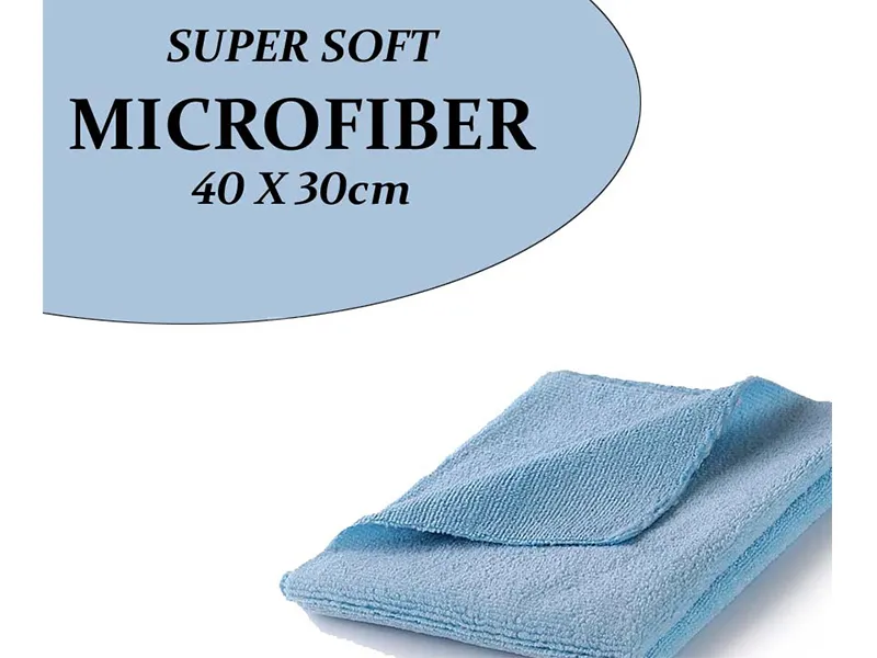 Microfiber Cloth | Microfiber Towel For Car Cleaning | 40x30cm | 450gsm Image-1