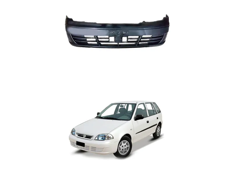 Suzuki Cultus Front Bumper Non Painted Local Image-1