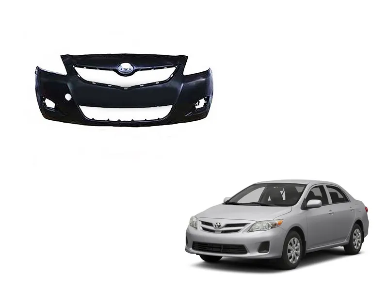 Toyota Corolla 2009-2012 Front Bumper Non Painted Taiwan Image-1