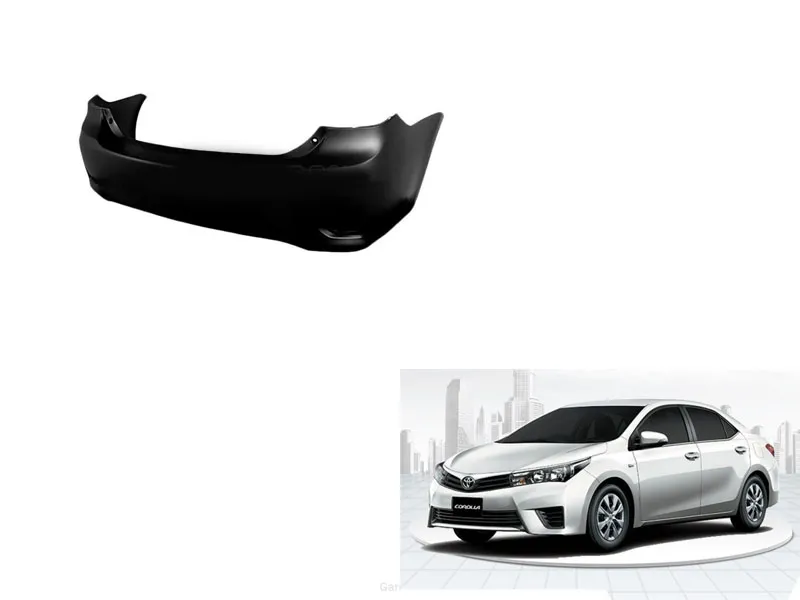 Toyota Corolla  2015-2017 Rear Bumper Non Painted Taiwan Image-1