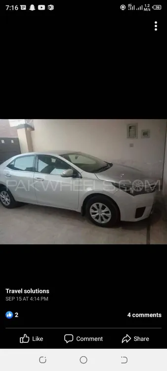 Toyota Corolla 2017 for Sale in Multan Image-1