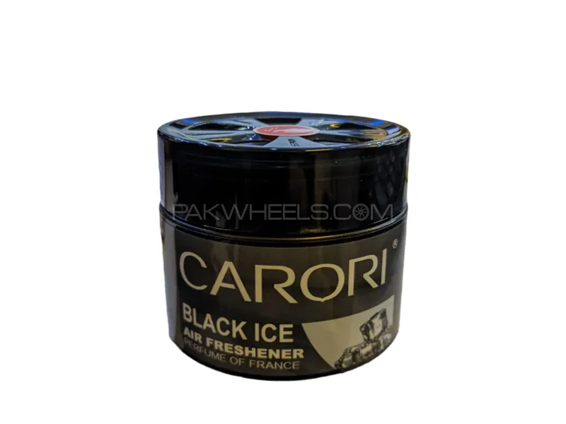Carori Car Air Freshener Gel 30G Long Lasting Fragrance Black Image-1