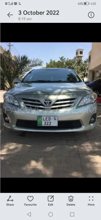 Toyota Corolla 2014 for Sale in Chakwal Image-1