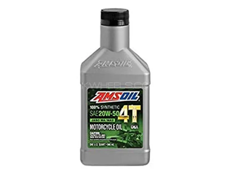 AMSOIL Motorcycle Oil 20W-50 Synthetic Pro SN - 1 Litre Image-1