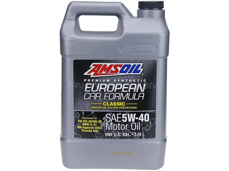 AMSOIL EURO 5W-40 Black Series SN Engine Oil - 3.78 Litre Image-1